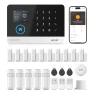 Thumbnail Wireless Home Alarm System, 24-Piece Kit — Smart Home Security, PGST