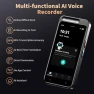 Thumbnail AI Voice Recorder with Transcription, Summarize, and Translation — Portable Audio Recorders, HUREWA