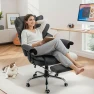 Thumbnail Ergonomic Executive Office Chair with Vibration, Heat, and Reclining Function — Massage Chairs, HOMREST