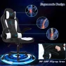 Thumbnail Massage Gaming Chair with Lumbar Support and Headrest — Gaming Chairs, BestOffice
