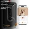 Thumbnail Pet Camera Treat Dispenser — Automatic Pet Feeder, TKENPRO