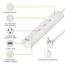 Thumbnail Smart Plug Power Strip with 3 Individually Controlled Outlets and 2 USB-A Ports — Power Distribution Units, Amazon Basics
