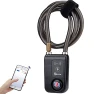 Thumbnail Smart Bike Cable Lock with Bluetooth App Control and Alarm — Cable, NUNET