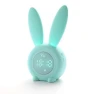 LED Small Alarm Clock with Sound Sensor Touch Timer, Sleep Lamp Night Light, Rabbit Shape Desktop Rechargeable Clock — Alarm, flower 01
