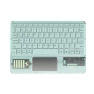 Transparent RGB Bluetooth Keyboard with Touchpad — Keyboards, Bellatrix