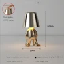 Gold Bedside Lamp with USB Touch Dimming — Lamps & Shades, Cosy Homes