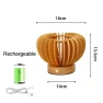 Retro LED Pumpkin Table Lamp — Creative Lighting Solutions, Binchi Lighting Appliances