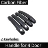 Smart Carbon Fiber Door Handle — Car Door Entry Guard