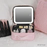 Smart LED Cosmetic Bag with Mirror — Cosmetic Cases, LIN-Home