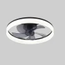 Modern LED Ceiling Fan with Silent Chandelier — Ceiling Fans, Luminaire Lighting Mall