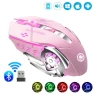 Wireless Rechargeable Mouse with RGB Lighting — Mouse Pads, Uav parts center