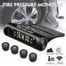Solar Wireless Tire Pressure Monitor System — TPMS Sensor Replacements, Pro DIY Tool