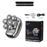 Men's Electric Shaver with Seven Heads, Rechargeable, 7900, Trimming Kit — Accessories, GlowEssence
