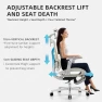 Thumbnail Ergonomic Home Office Desk Chair with Massage Lumbar Support, 4D Headrest & 5D Armrests, Reclining Big and Tall 400 lbs... — Desk Chairs, COTYFLY