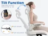 Thumbnail Ergonomic Office Chair with Adjustable Headrest and Lumbar Support — Desk Chairs, TRALT