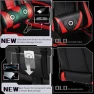 Thumbnail Gaming Chair with Massage Lumbar Support and Footrest — Gaming Seating Solutions, Yaheetech