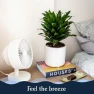 Thumbnail Smart Fan – Ultra-Quiet 2-in-1 Air Circulator with Remote – 5-Speed Compact Cooling Fan – Whisper-Quiet - App Compatible... — Portable Cooling Solutions, Windmill