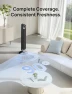 Thumbnail Smart Tower Fan with WiFi Voice Control, Oscillating, Bladeless, Floor Standing — Stand Fans, Dreo