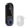 Thumbnail Wireless Video Doorbell Camera with Receiver — Smart Home Security, BlazSync