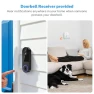 Thumbnail Wireless Video Doorbell Camera with Receiver — Smart Home Security, BlazSync
