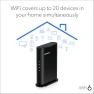 Thumbnail 4-Stream WiFi 6 Router — Modem Router Combos, NETGEAR