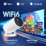 Thumbnail Mini Projector with WiFi and Bluetooth — Home Theater Projectors, Gaimoo
