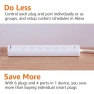 Thumbnail Smart Plug Power Strip with 6 Outlets and 3 USB Ports — Power Solutions & Surge Protection, Amazon Basics