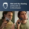 Thumbnail Wet and Dry Electric Shaver — Rotary, Philips