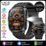 Smartwatch with Curved Display, Bluetooth Calling, and Fitness Tracking — Smartwatches, LIGE