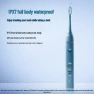 White, LCD display, USB-C charging, Magnetic charging, Travel case, 2 brush heads, 31000 vibrations per minute