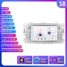 8GB RAM 128GB Storage 8-inch TFT Black Double DIN