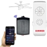 Thumbnail Smart Wi-Fi Ceiling Fan Remote Control Kit — Ceiling Fan Wall Controls, 53T