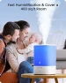 Thumbnail Smart WiFi Cool Mist Humidifier with Diffuser and Night Light — Air Moisturizers, Esemoil