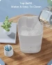 Thumbnail Smart WiFi Cool Mist Humidifier with Diffuser and Night Light — Air Moisturizers, Esemoil