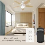 Thumbnail Universal Ceiling Fan Remote Control Kit — Ceiling Fan Wall Controls, UBORSY