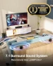 Thumbnail 7.1 Channel Sound Bar with Subwoofer and Surround Speakers — Home Entertainment Systems, Ultimea