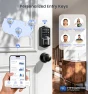 Thumbnail Built-in WiFi Smart Lock with Knob, Fingerprint Keyless Entry Door Lock Handle Set — Electromagnetic Security Locks, Veise