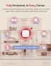 Thumbnail Smart Smoke Detector with Voice Alerts and 17 Locations — Carbon Monoxide Detectors, X-Sense