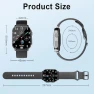 Thumbnail Smart Watch with AMOLED Curved Display — Smartwatches, Poounur