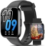 Thumbnail Smart Watch with HD Dynamic Screen, Bluetooth Calls, 110+ Sport Modes, IP68 Waterproof, 24/7 Heart Rate and Sleep... — Smartwatches, Quintenztek