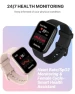 Thumbnail Smart Watch with HD Dynamic Screen, Bluetooth Calls, 110+ Sport Modes, IP68 Waterproof, 24/7 Heart Rate and Sleep... — Smartwatches, Quintenztek