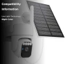 Thumbnail Solar Camera Outdoor Wireless — Dome Surveillance Cameras, 3-Link