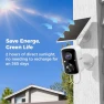 Thumbnail Solar Camera Security Outdoor, 4 Pack 100% Wireless 3K 4MP Surveillance Indoor WiFi Smart Cameras — Outdoor Security Cameras, Hiseeu