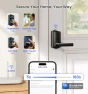 Thumbnail WiFi Smart Lever Lock with Fingerprint Keyless Entry — Levers, Veise
