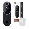 Thumbnail Wireless Wi-Fi Video Doorbell Camera — Motion Sensors, Orbitell