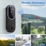 Thumbnail Wireless Wi-Fi Video Doorbell Camera — Motion Sensors, Orbitell