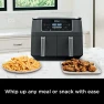 Thumbnail 8 Quart 6-in-1 DualZone Air Fryer with 2 Independent Frying Baskets — Air Fryers, Ninja