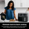 Thumbnail 8 Quart 6-in-1 DualZone Air Fryer with 2 Independent Frying Baskets — Air Fryers, Ninja