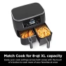 Thumbnail 8 Quart 6-in-1 DualZone Air Fryer with 2 Independent Frying Baskets — Air Fryers, Ninja