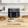 Thumbnail Dual Zone Smart XL Air Fryer with 2 Independent Baskets — Air Fryers, Ninja